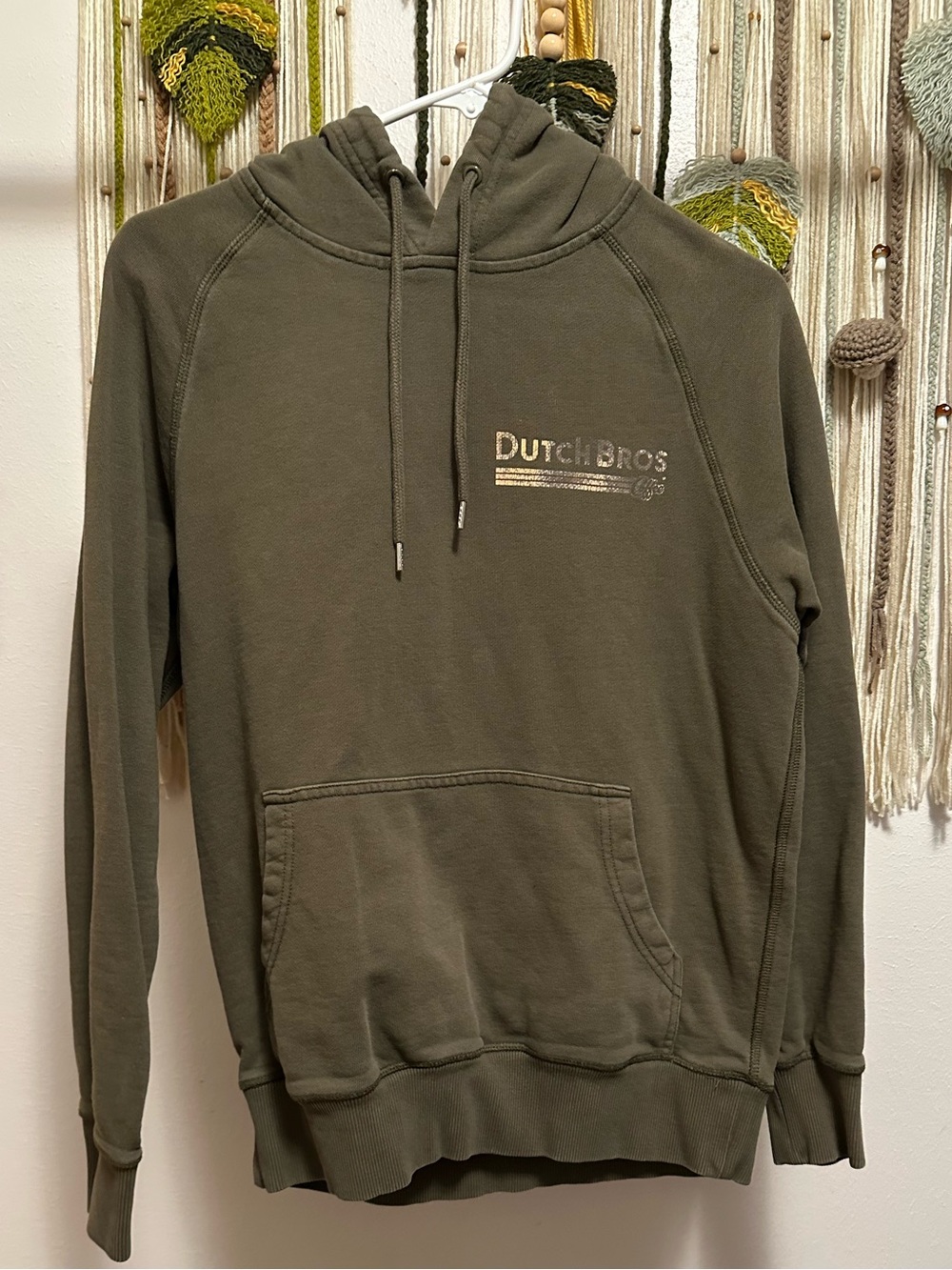 Dutch Bros dutch creed Green Hoodie